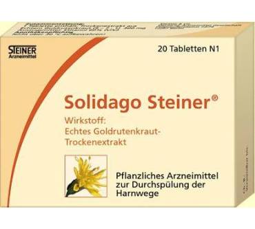 Produktbild Steiner Arzneimittel Solidago Steiner (20 Tabletten)