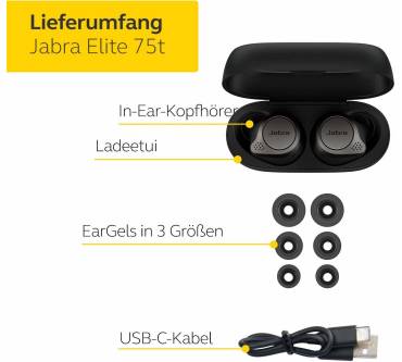 Produktbild Jabra Elite 75t