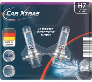 Produktbild Aldi / CarXTRAS H7 Halogen-Scheinwerferlampen