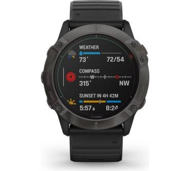 Produktbild Garmin fenix 6X Pro Solar