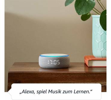 Produktbild Amazon Echo Dot (3. Gen) mit Uhr