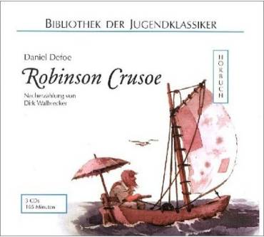 Produktbild Daniel Defoe Robinson Crusoe (gelesen von Peter Heusch)