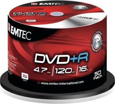 Produktbild Emtec DVD+R 16x (4,7 GB)