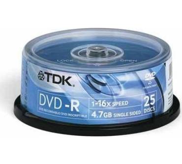 Produktbild TDK DVD-R 16x (4,7 GB) printable