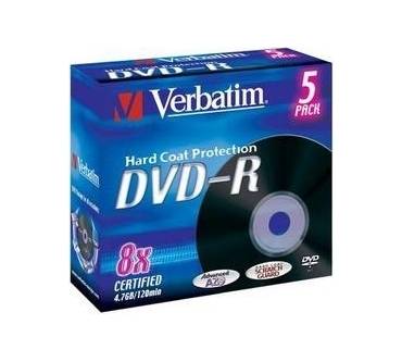 Produktbild Verbatim DVD-R Azo 4,7 GB Hard Coated