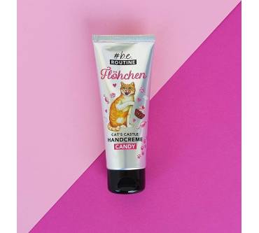 Produktbild #b.e. Routine Handcreme Cat‘s Castle Flöhchen Candy