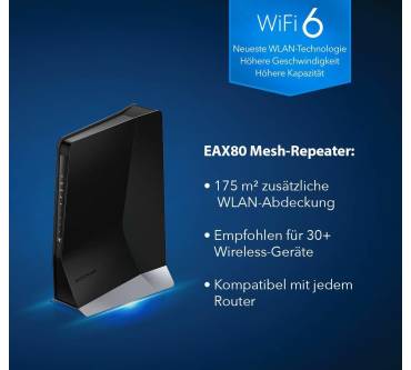 Produktbild NetGear Nighthawk AX8 8-Stream Mesh Repeater (EAX80)