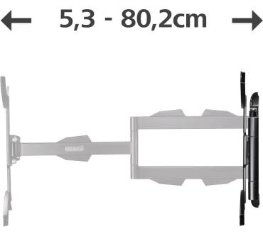 Produktbild Hama FULLMOTION, 3 Sterne, 165 cm (65