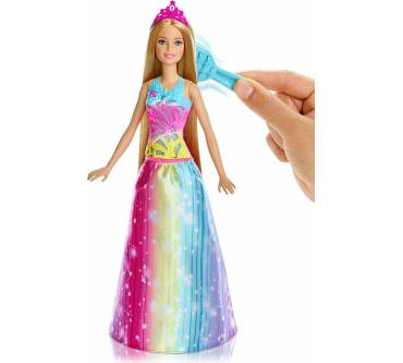 Produktbild Barbie Dreamtopia Regenbogen- Königreich Magische Haarspiel- Prinzessin