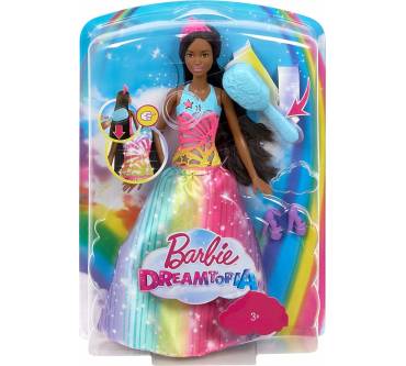 Produktbild Barbie Dreamtopia Regenbogen- Königreich Magische Haarspiel- Prinzessin