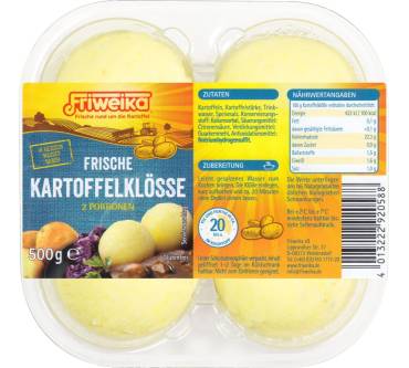 Produktbild Friweika Frische Kartoffelklöße