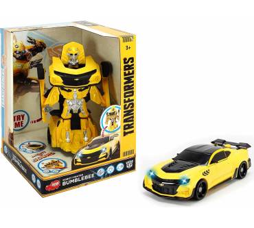 Produktbild Dickie Spielzeug Transformers 5 Robot Fighter Bumblebee