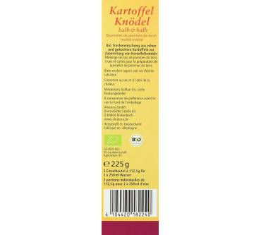 Produktbild Alnatura Kartoffelknödel halb & halb