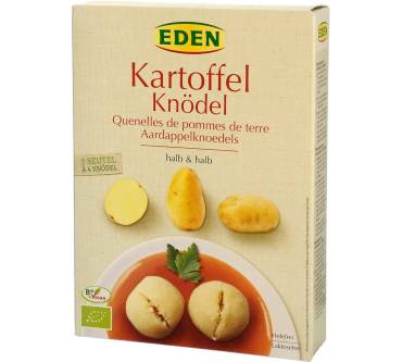 Produktbild Eden Kartoffel Knödel halb & halb