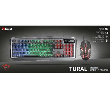 Produktbild Trust GXT 845 Tural Gaming Combo