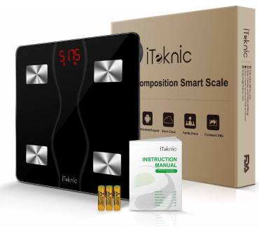 Produktbild iTeknic Bluetooth Körperfettwaage