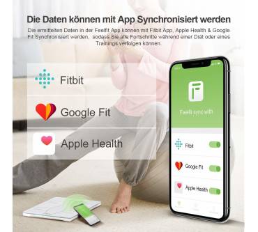 Produktbild iTeknic Bluetooth Körperfettwaage