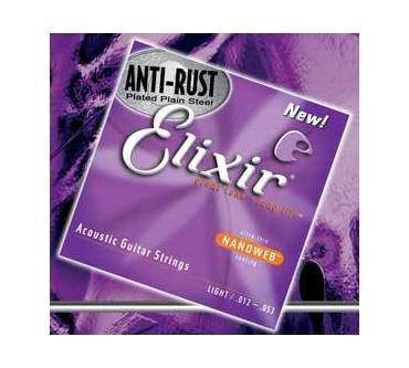 Produktbild Elixir Strings Nanoweb Anti-Rust