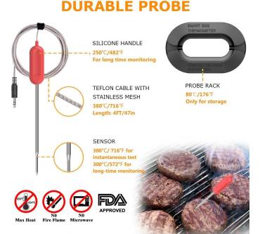 Produktbild Soraken Grillthermometer Digital Wireless