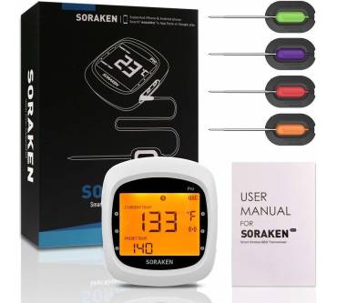 Produktbild Soraken Grillthermometer Digital Wireless