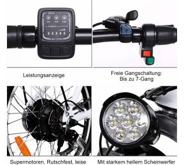 Produktbild Ancheer Faltbares E-Bike