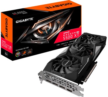 Produktbild GigaByte Radeon RX 5500 XT Gaming OC 8G