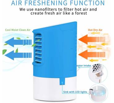 Produktbild EEIEER Personal Mini Air Cooler