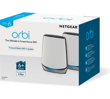 Produktbild NetGear Orbi WiFi-6-System AX6000 (RBK852)