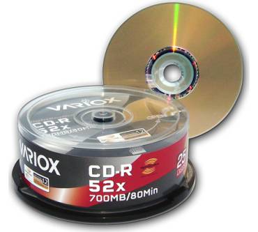 Produktbild Variox CD-R 52x/700 MB/80 Min Lightscribe 1.2