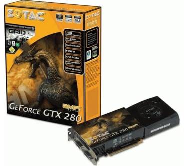 Produktbild Zotac Geforce GTX 280 AMP-Edition