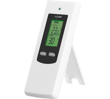 Produktbild Revolt Steckdosen-Thermostat mit mobiler Steuereinheit für Heiz & Klimagerät