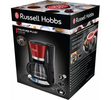 Produktbild Russell Hobbs Colours Plus+ Digitale Glas-Kaffeemaschine