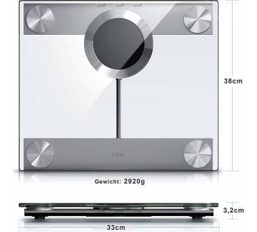 Produktbild MyBeo Digital-Glaskörperwaage (WDP 303244)