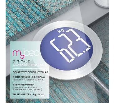 Produktbild MyBeo Digital-Glaskörperwaage (WDP 303244)