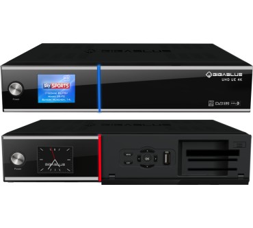 Produktbild GigaBlue UHD UE 4K Twin 500GB