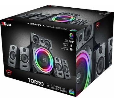 Produktbild Trust GXT 698 Torro RGB-Illuminated 5.1 Speaker Set