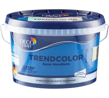 Produktbild Aldi Nord / Deco Craft Trendcolor Bunte  Wandfarbe