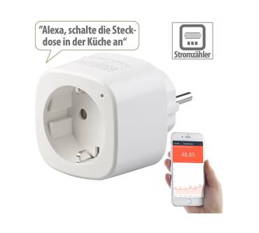 Produktbild Luminea Home Control Elesion WLAN-Steckdose