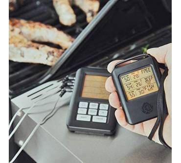 Produktbild Burnhard Digitales BBQ Thermometer inkl. 4 Sonden