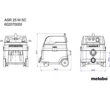 Produktbild Metabo ASR 25 M SC