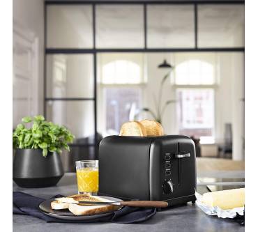 Produktbild Princess 142396 Schwarzer Stahl-Toaster