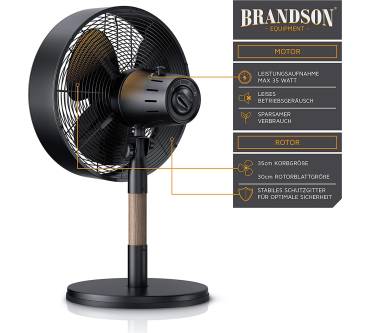 Produktbild Brandson Design Tischventilator