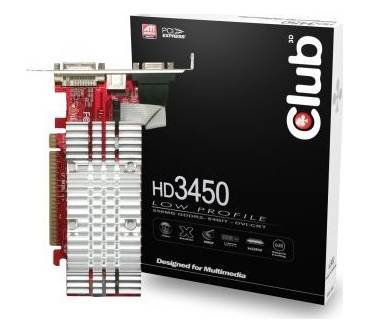 Produktbild Club 3D Radeon HD 3450