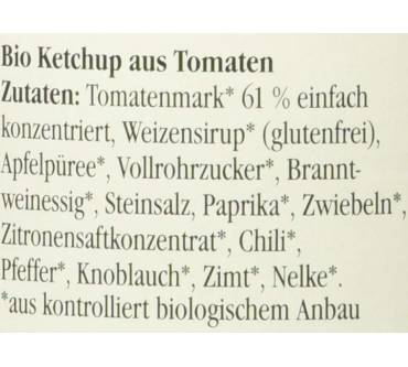 Produktbild Zwergenwiese Tomaten Ketchup