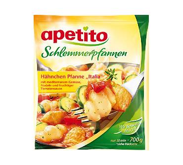 Produktbild Apetito Schlemmerpfanne Hähnchen Pfanne Italia