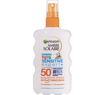 Garnier Ambre Solaire Kids Sensitive Expert+ LSF 50+ (Spray) Test