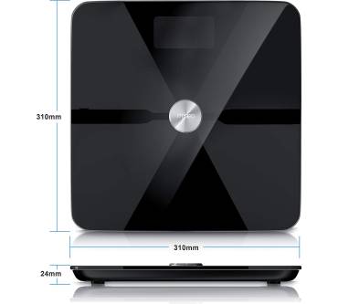 Produktbild MyBeo Digitale Bluetooth Glaskörperwaage (WDP 303373)