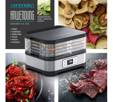 Produktbild Arendo Dehydrator 72h-Timer