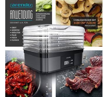 Produktbild Arendo Dehydrator 36h-Timer