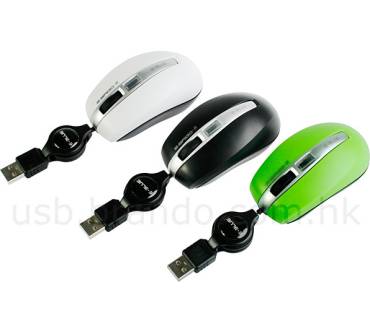 Produktbild Brando USB S-Brigo Rectratable Mouse